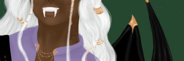 Zsekhartan Lykantheos "Tan" as an adult The curse has progressed, forcing the dragon almost fully into human skin and robbing his eyesight.